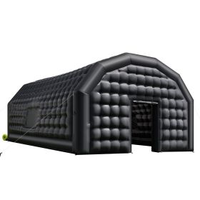 VEVOR Inflatable Nightclub, 26.2 x 19.7 x 13.1 ft Inflatable Party Tent with 1100W Blower & Sandbag, Ventilated Blow up Night Club with 2 Windows
