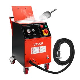VEVOR Dry Ice Blasting Machine, 11LBS (5KG) Capacity Dry Ice Cleaning Machine with 4 Nozzles, Adjustable Pressure & Dry Ice Amount