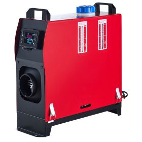 VEVOR 5KW Diesel Air Heater All in One 12V Diesel Parking Heater Silencer 5000W Diesel Heater Remote Control with LCD Switch for RV Motorhome Bus