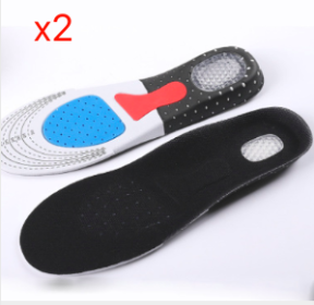 Thickened Sports Breathable Shock Absorption Insole (Option: L 2pairs)